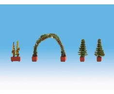 NOCH 14022 - Arco de Rosas (4 Piezas), Color Blanco