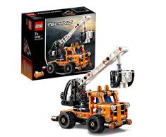LEGO Technic - Plataforma Elevadora, maqueta de juguete de grua para construir, con mecanismo de elevación (42088)