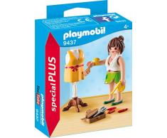 PLAYMOBIL- Diseñadora Juguete, Multicolor (geobra Brandstätter 9437)