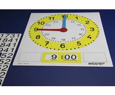 Wissner Wissner090110.000 - Reloj de Pizarra magnético (36 x 29 cm)