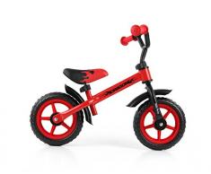 MILLY MALLY Dragon Infantil unisex Ciudad Acero Negro, Rojo bicicletta - Bicicleta (Ciudad, Acero, Negro, Rojo, 25,4 cm (10), Sin cadena, Infantil unisex)