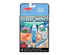 Melissa & Doug On the Go Water WOW! Libreta de actividades bajo el mar para colorear con agua
