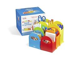 Learning Resources Organizador de escritorio flexible, organizador de escritorio, mesa modular, accesorios para mesas, material para profesores, organizador de cajones, material escolar