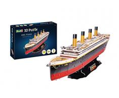 Revell- RMS Titanic, Longitud 80,0cm 3D Puzzle, Multicolor (00170)