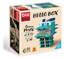 Bioblo 64031 Ocean Mix - Caja con 100 Compartimentos, Color Azul