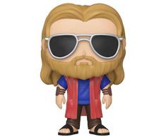 Funko- Pop Vinilo: Avengers Endgame-Thor Pajama Party W2 2 Figura Coleccionable, Multicolor, Estándar (39742)
