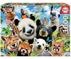 Educa Borras Puzzle Llama Drama Selfie 1000 Piezas (18117)