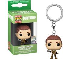 Funko- Pocket Pop Fortnite Llavero de Vinilo con Anilla Tower Recon Specialist, Multicolor (36951)