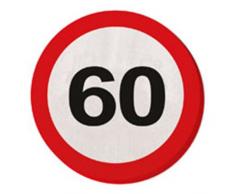 20 motivos SIGNOS servilletas TRÁFICO 60 aniversario D: 15,5 cm