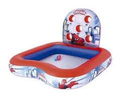 Piscina Hinchable Infantil de Juegos Bestway Spiderman 155x155x99 cm