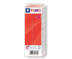 STAEDTLER 8021-24. Pasta para modelar de Color Rojo Indio Fimo Soft. Caja con 1 Pastilla de 454 Gramos.