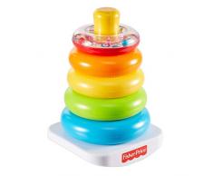 Fisher - Price Rock-a-Stack, juguete clásico de apilar aros para niños + 6 meses (Mattel GKD51) , color/modelo surtido