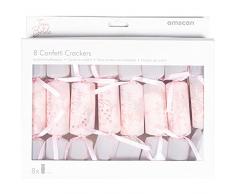 amscan 9909899-Galletas de confeti para despedida de soltera (8 unidades), multicolor (9909899)