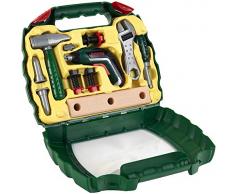 Theo Klein-8394 Bosch maletín de Herramientas con Atornillador de acumuladores ixolino II, Juguete, Multicolor (8394)
