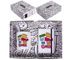 REGALO- Conjunto libreta y Taza mug con Mensaje,para la Reina de la Sets de Material Escolar (RM 1)