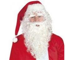 Boland 13417 – Disfraz de Papá Noel, Peluca, Cejas y Barba