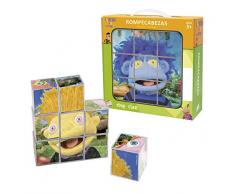 Lunnis De Leyenda- Rompecabezas 9 Cubos (CEFA Toys 88507)