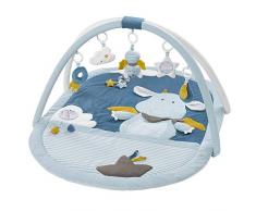 Fern - Manta 3D para Juegos, Arco de Actividades con Juguetes extraíbles para bebés, Desde el Nacimiento Azul Little Castle