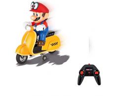 Carrera- 2,4GHz Super Odyssey Scooter, Mario Juguete, Multicolor (Stadlbauer 370200992)
