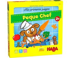 HABA 306352 - Mis Primeros Juegos - Peque Chef, Juego Infantil de Mesa de asignación. Más 2 años