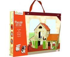 Avenida Mandarine PU004O - escenas del Rompecabezas 3D - Granja