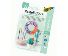 Folia 678 - Bloc de 10 Hojas de Papel de Color y cartulina, DIN A4