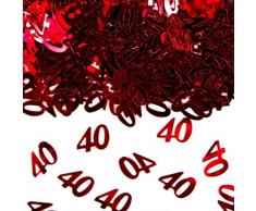 Folat Número de Confeti para Mesa