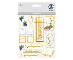 Ursus – Pegatinas en 3D con símbolos cristianos , color/modelo surtido