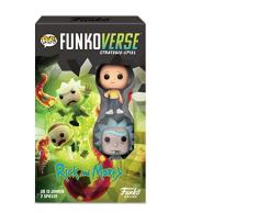 Funko- Rick and Morty 100 Funkoverse Erweiterungspaket (2 Charaktere Pack) Juego de Mesa, Color Multicolor, estándar (43485)