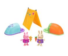 Peppa Pig PEP0559 Peppa Pig - Juego de Figuras para Fiesta de Noche en Tienda