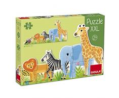 Goula - Puzzle XXL decreciente selva (53426)