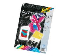 Folia 830409 - Papel brillante para manualidades (70 g / m², 23 x 33 cm, 10 hojas), colores variados [importado de Alemania] , color/modelo surtido