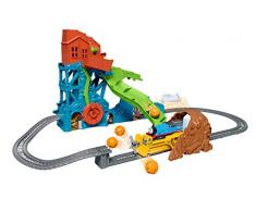 Thomas and Friends Pista de Coches Cueva Derrumbada, Juguetes Niños +3 Años (Mattel GDV43)