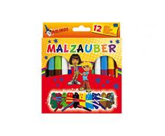 MALINOS 300005 - Rotulador (Multicolor, Multicolor, Alrededor, CE, 12 Pieza(s))