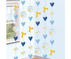 Amscan – 9901960 en tu bautizo día azul cadena decoración 2 m