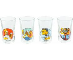 United Labels 0804365 Los Simpson - Vasos de licor (4 unidades, 2 cl)