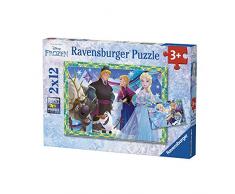 Ravensburger- Puzzle 2x12, (1)