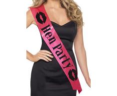 SmiffyS 22363 Banda Despedida De Soltera, Rosado, Tamaño Único