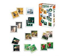Diset- Memory Animales Fotos + 3 años Juguete educativos Memo Photo Animals (68941)