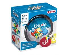 LUDILO- Grabolo Educativo, Mesa para niños, Agilidad Mental, Cartas, Juegos de Viaje, Resistente al Agua, Jugar en Familia. (80458)