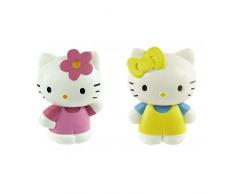 Juratoys - B53401 - Figurineine - Hello Kitty - caja de regalo - Hello Kitty y Mimmy (Importado de Francia)