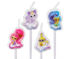 Amscan – Cuña de 9902161 & Shine 4 Pick velas