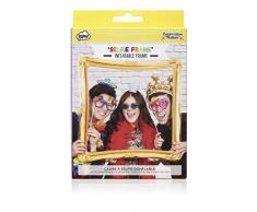 NPW NP35773 - Marco de Fotos Hinchable para Selfies, diseño de nación de Cebra
