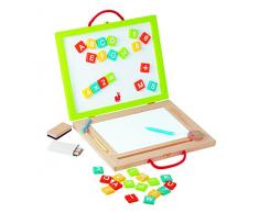 Janod - Pizarra mágica 4 en 1 (J05014)