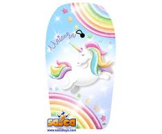 Saica- Unicornio. Body Board Grande. Tabla de Sur para Playa y Piscina, (9665)