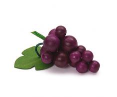 Erzi UVA, Azul, Uvas de Juguete, Madera de UVA, Tienda de Accesorios