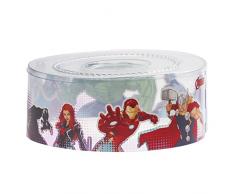 Dekora - Cubretartas de Los Vengadores | Cubre Tartas Soplar Velas Plástico Higiénico y Reutilizable - 25 cm diámetro x 12 cm altura