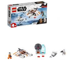 LEGO Star Wars - Speeder de Nieve, Juguete de Construcción Basado en la Guerra de las Galaxias, con Moto Speeder y una Estación de Defensa de la Base Eco, a Partir de 4 Años (75268)