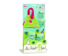 NICI - Wonderland, Set Delantal, Botas y Bolso de Mano para muñeca (35505)