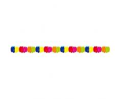 Guirnalda con número 60 de Papel de Colores, 6 m